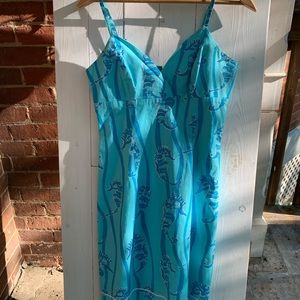 Lilly Pulitzer seahorse print dress